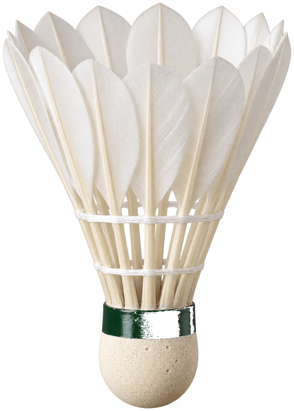 Premium goose-feather badminton shuttlecock
